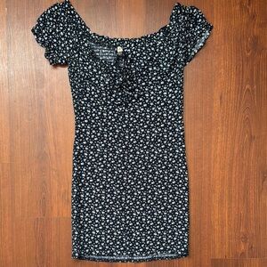 Floral Navy Dress